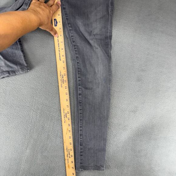 AG Adriano Goldschmied Jeans Womens 26 Gray Ankle Slim Straight USA Made - Picture 9 of 11